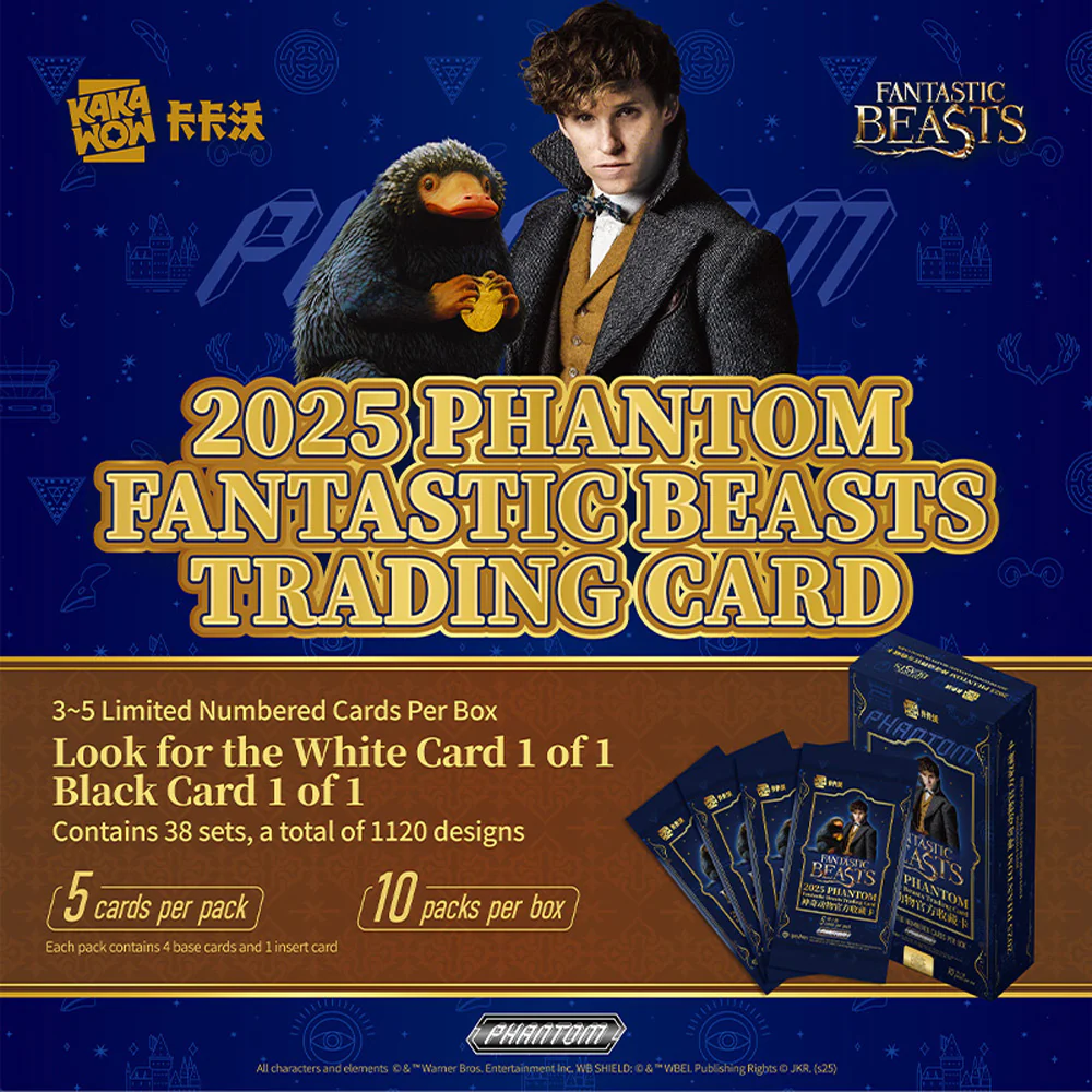 2025 PHANTOM Fantastic Beasts Trading Cards Sealed Case - Image 5